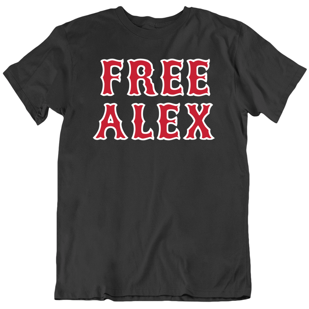 Free Alex Cora Boston Baseball Fan T Shirt Classic / Black / Large