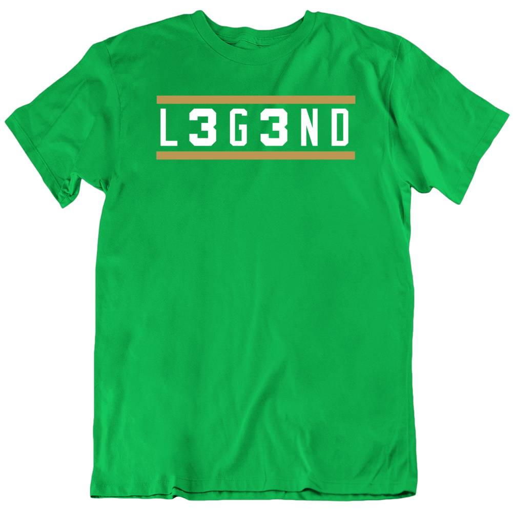 Larry Bird L3g3nd Legend Boston Basketball Fan T Shirt - Main Image