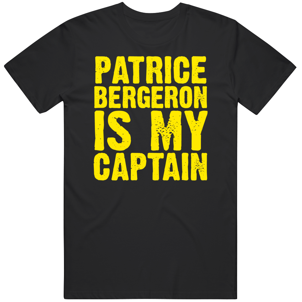 Patrice Bergeron Signed Captain's Jersey (Bergeron)