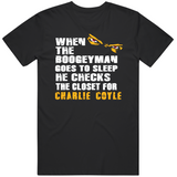 Charlie Coyle Boogeyman Boston Hockey Fan T Shirt