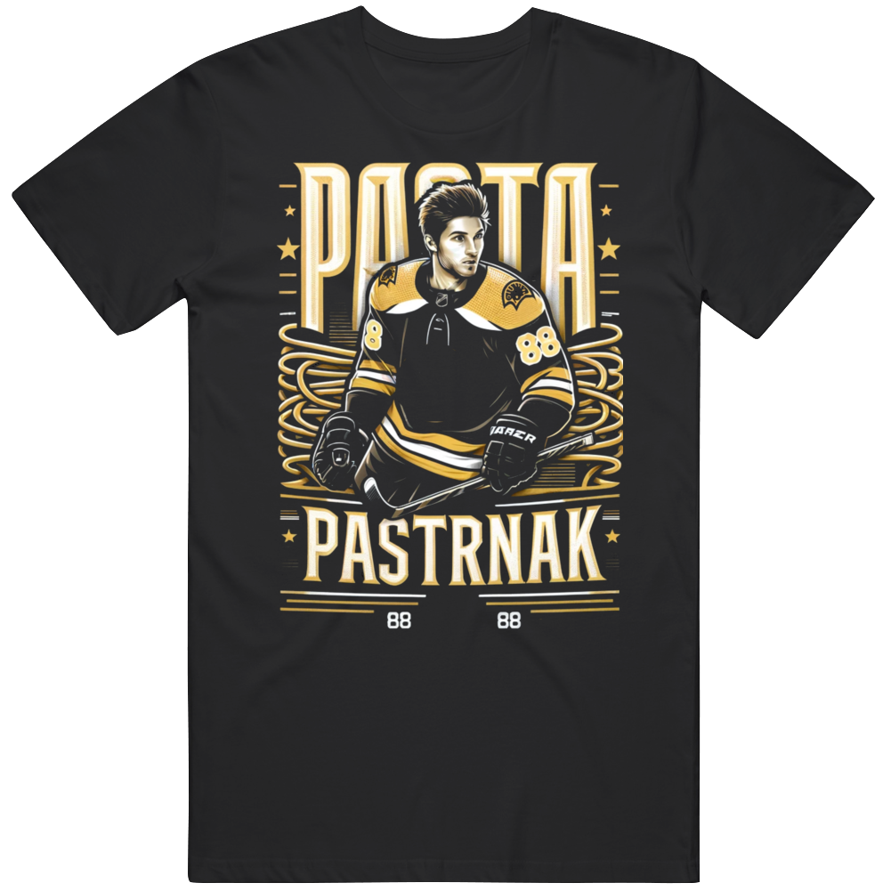 David Pastrnak Pasta Nickname Boston Hockey Fan T Shirt BeantownTshirts