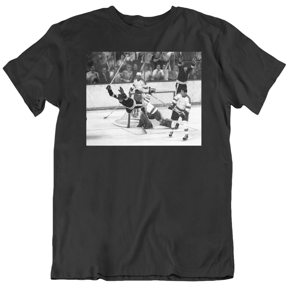 3 Colors Available Bobby Orr Goat T Shirt