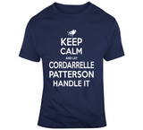 Cordarrelle Patterson Keep Calm New England Football Fan T Shirt