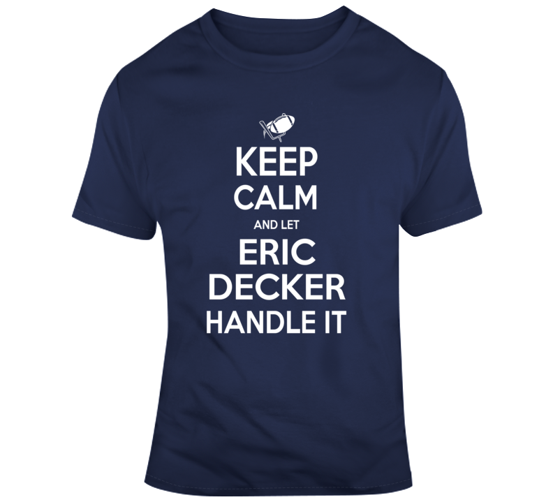 Eric Decker Keep Calm New England Football Fan T Shirt