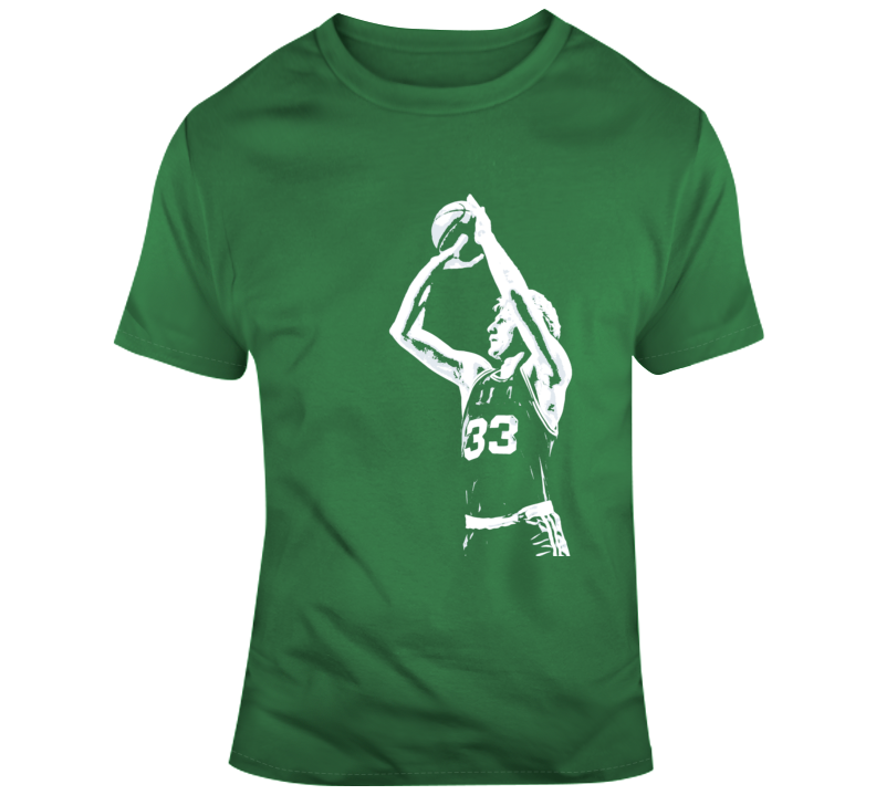 Larry Bird Celtics Silhouette Logo, Larry Legend Boston Celtics T-Shirt -  Ink In Action