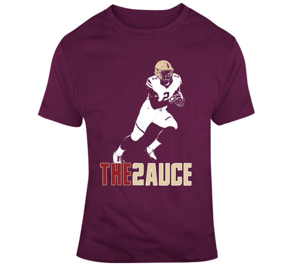 AJ Dillon Boston College Football Fan The Sauce T Shirt