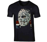 Gerry Cheevers Goalie Mask Boston Hockey Fan v3 T Shirt