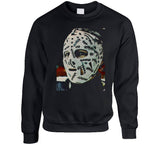 Gerry Cheevers Goalie Mask Boston Hockey Fan v3 T Shirt