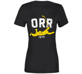 Bobby Orr Score And Soar Distressed Boston Hockey Fan T Shirt