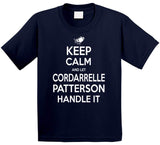 Cordarrelle Patterson Keep Calm New England Football Fan T Shirt