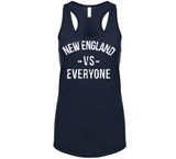 Dynasty New England Vs Everyone New England Football Fan Navy T Shirt