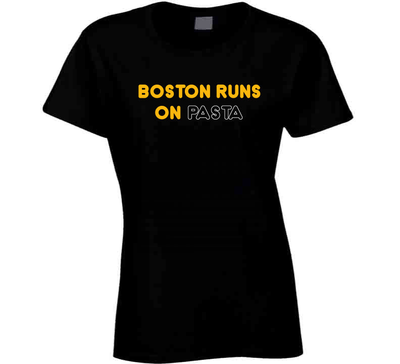 Black Bruins Boston Pastrnak Pasta Shirt | Essential T-Shirt