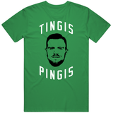 Kristaps Prozingis Tingis Pingis Boston Basketball Fan T Shirt
