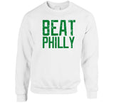 Beat Philly Boston Basketball Fan Distressed v2 T Shirt