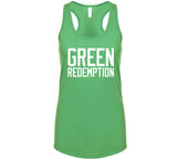 Green Redemption Boston Basketball Fan T Shirt