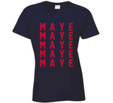 Drake Maye X5 New England Football Fan T Shirt
