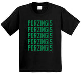 Kristaps Porzingis X5 Boston Basketball Fan V4 T Shirt