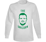 Kristaps Porzingis Unicorn Boston Basketball Fan T Shirt