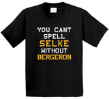 Patrice Bergeron Cant Spell Selke Legend Boston Hockey Fan T Shirt