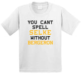Patrice Bergeron Cant Spell Selke Legend Boston Hockey Fan V2 T Shirt