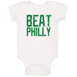 Beat Philly Boston Basketball Fan Distressed v2 T Shirt