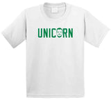 Kristaps Porzingis Silhouette Unicorn Boston Basketball Fan T Shirt