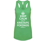 Kristaps Porzingis Keep Calm Boston Basketball Fan T Shirt
