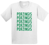 Kristaps Porzingis X5 Boston Basketball Fan V2 T Shirt