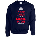 Drake Maye Keep Calm New England Football Fan T Shirt