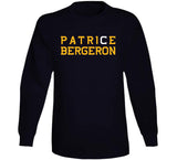 Patrice Bergeron The C Boston Hockey Fan T Shirt