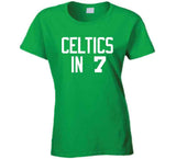 C's In 7 Boston Basketball Fan T Shirt