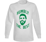 Jayson Tatum Humbly The Best Boston Basketball Fan V2 T Shirt