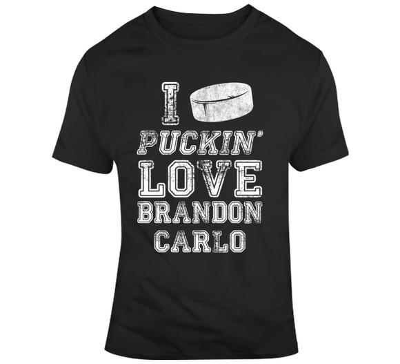 Brandon Carlo I Love Boston Hockey Fan T Shirt