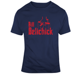 Bill Belichick The GodFather New England Coach Football Fan T Shirt