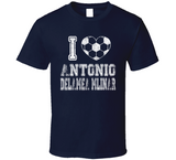 Antonio Delamea Mlinar I Heart New England Soccer T Shirt