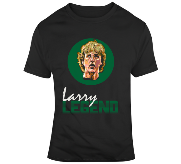 Retro 80s Style Larry Legend Bird Boston Basketball Fan V2 T Shirt