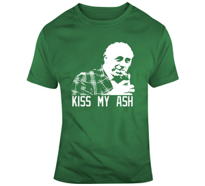Red Auerbach Legendary Basketball Kiss My Ash Coach T Shirt