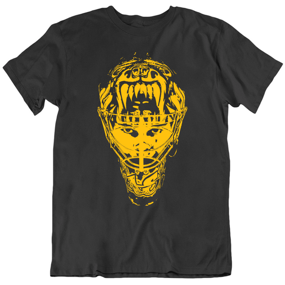 Tuuka Rask Goalie Mask Silhouette Boston Hockey Fan T Shirt