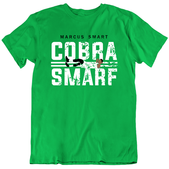 Marcus Smart The Cobra Smarf Boston Basketball Fan Green T Shirt