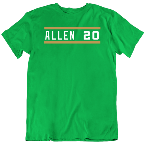 Ray Allen 20 Legend Boston Basketball Fan T Shirt