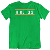 Larry Bird 33 Legend Boston Basketball Fan T Shirt