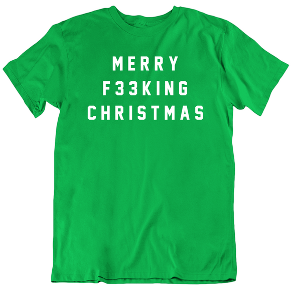 Merry Fn Christmas Larry Bird Boston Basketball Fan T Shirt