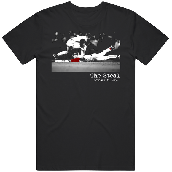 The Steal Dave Roberts Boston Baseball Fan T Shirt