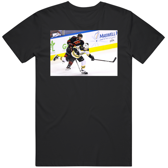 Charlie McAvoy Big Hit  Boston Hockey Fan T Shirt