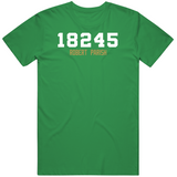 Robert Parish Career Points Boston Basketball Fan T Shirt