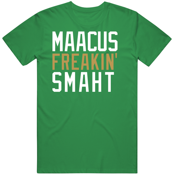 Marcus Smart Maacus Smaht Freakin Boston Basketball Fan T Shirt