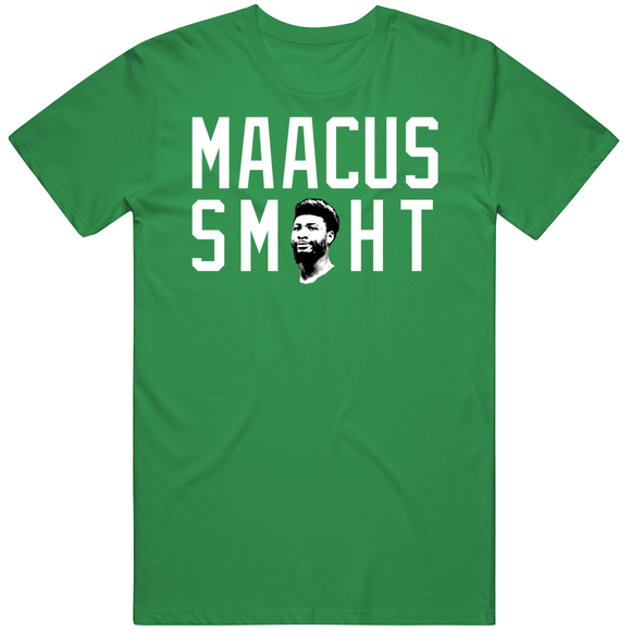 Marcus Smart Maacus Smaht Face Boston Basketball Fan V T Shirt