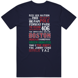 The Legend Of Boston Banner Boston Baseball Fan V3 T Shirt