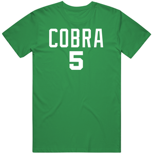 Boston Cobra 5 Lineup Boston Basketball Fan T Shirt