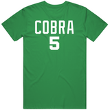 Boston Cobra 5 Lineup Boston Basketball Fan T Shirt